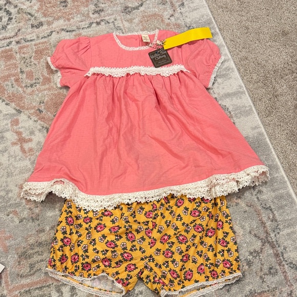 Matilda Jane Other - Pink and Yellow Kids Pajamas
